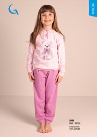 PIGIAMA BAMBINA M/L 2031 Tellini S.R.L. Großhandelskleidung